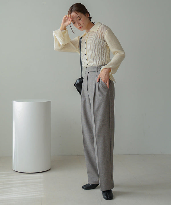 CENTER PRESS TWO TUXEDO SLACKS