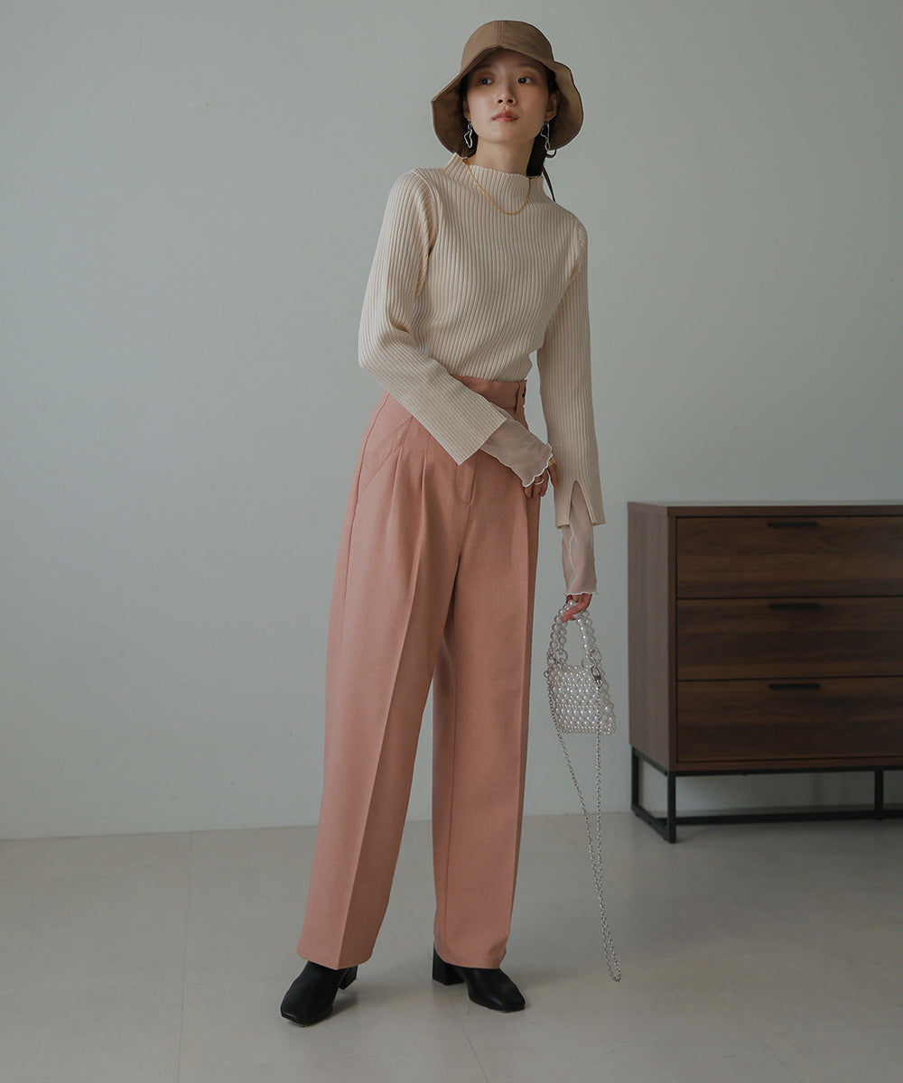 CENTER PRESS TWO TUXEDO SLACKS