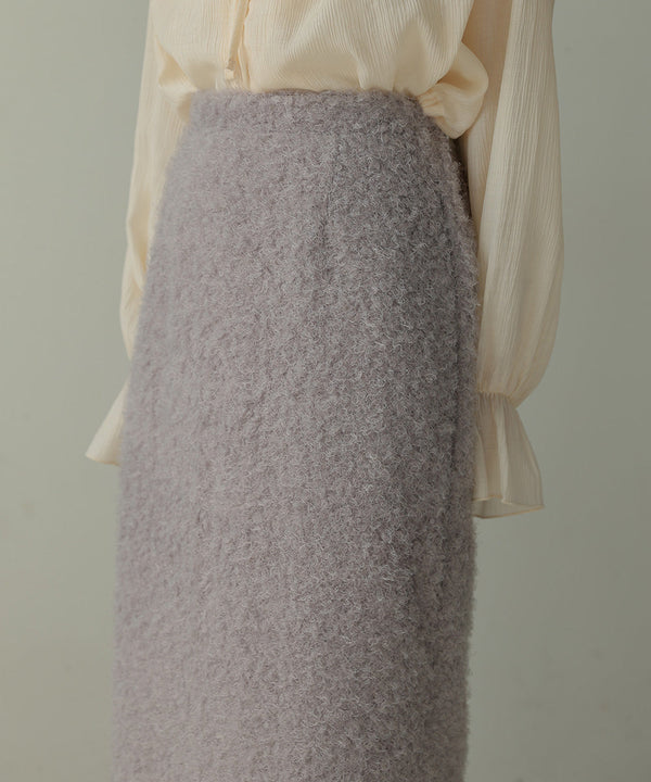 TWIRL FUR I-LINE SKIRT