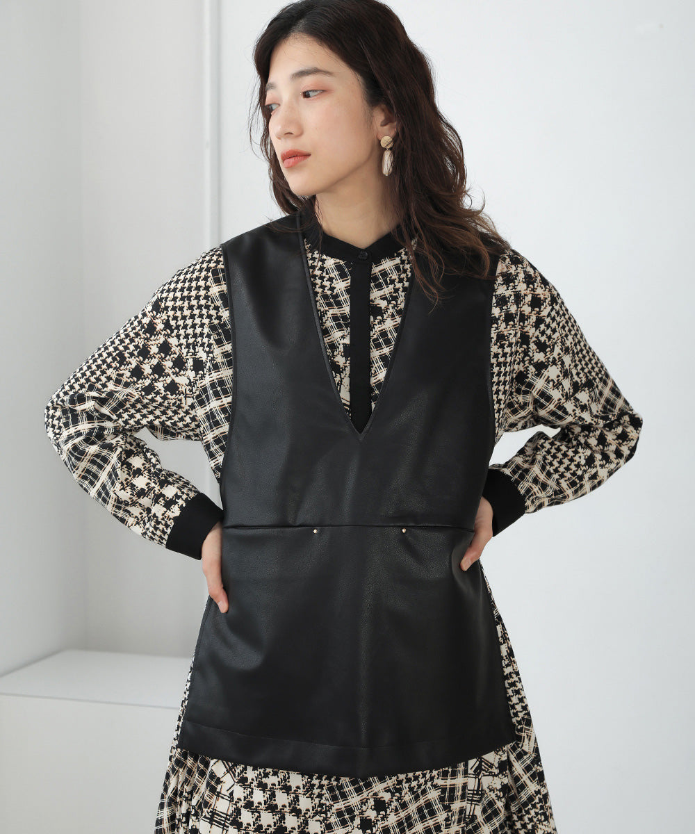 [LOOK掲載]エコレザーベスト