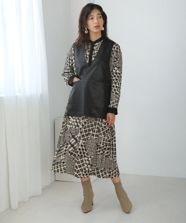 [LOOK掲載]エコレザーベスト