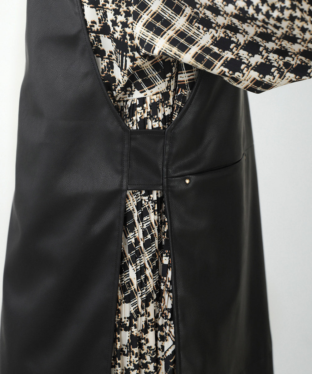 [LOOK掲載]エコレザーベスト