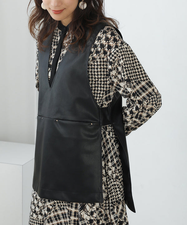 [LOOK掲載]エコレザーベスト