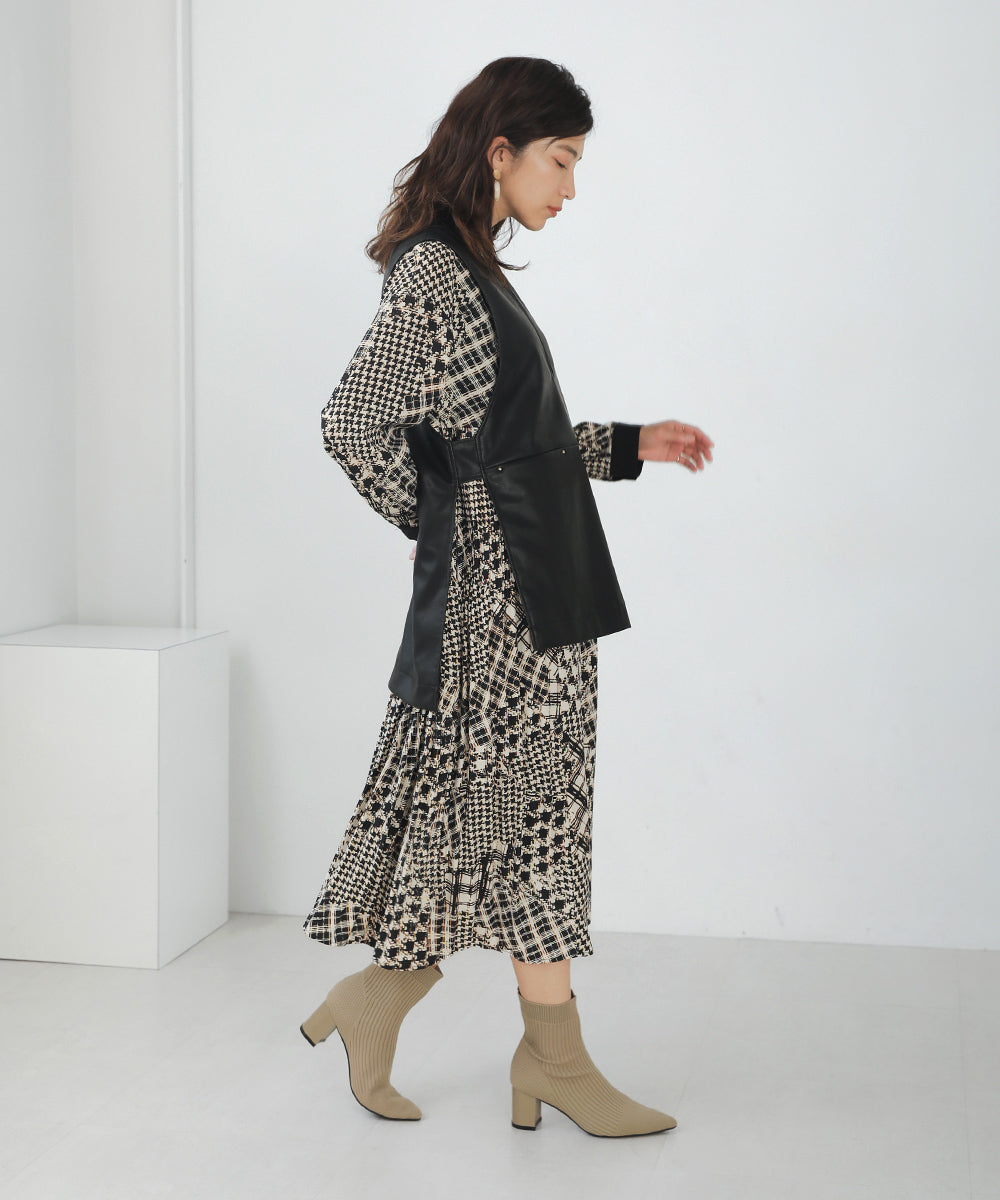 [LOOK掲載]エコレザーベスト