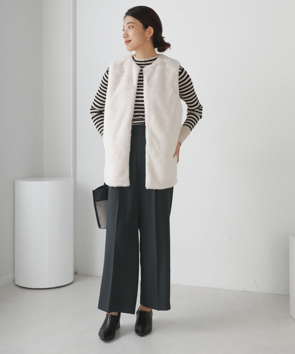 [LOOK掲載]ストレートカラーパンツ