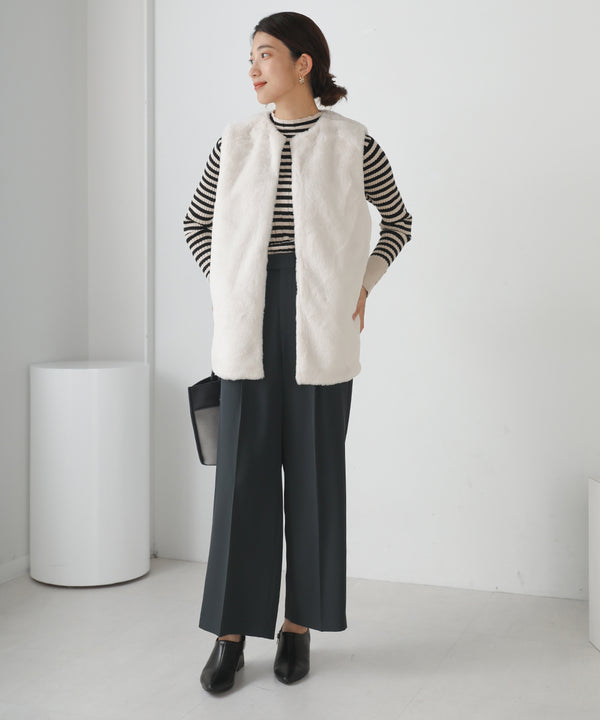 [LOOK掲載]ストレートカラーパンツ