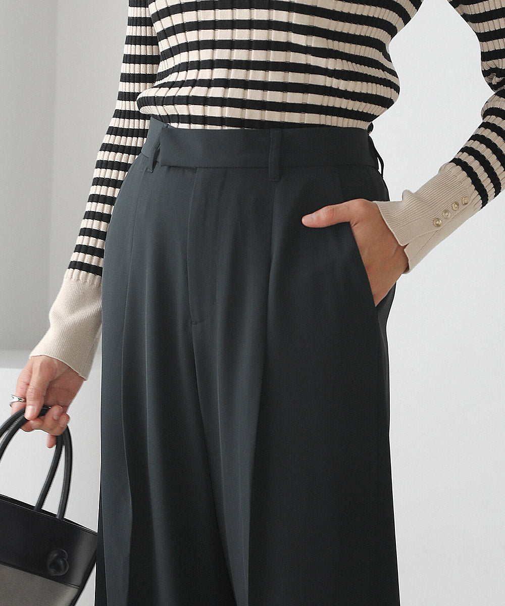 [LOOK掲載]ストレートカラーパンツ