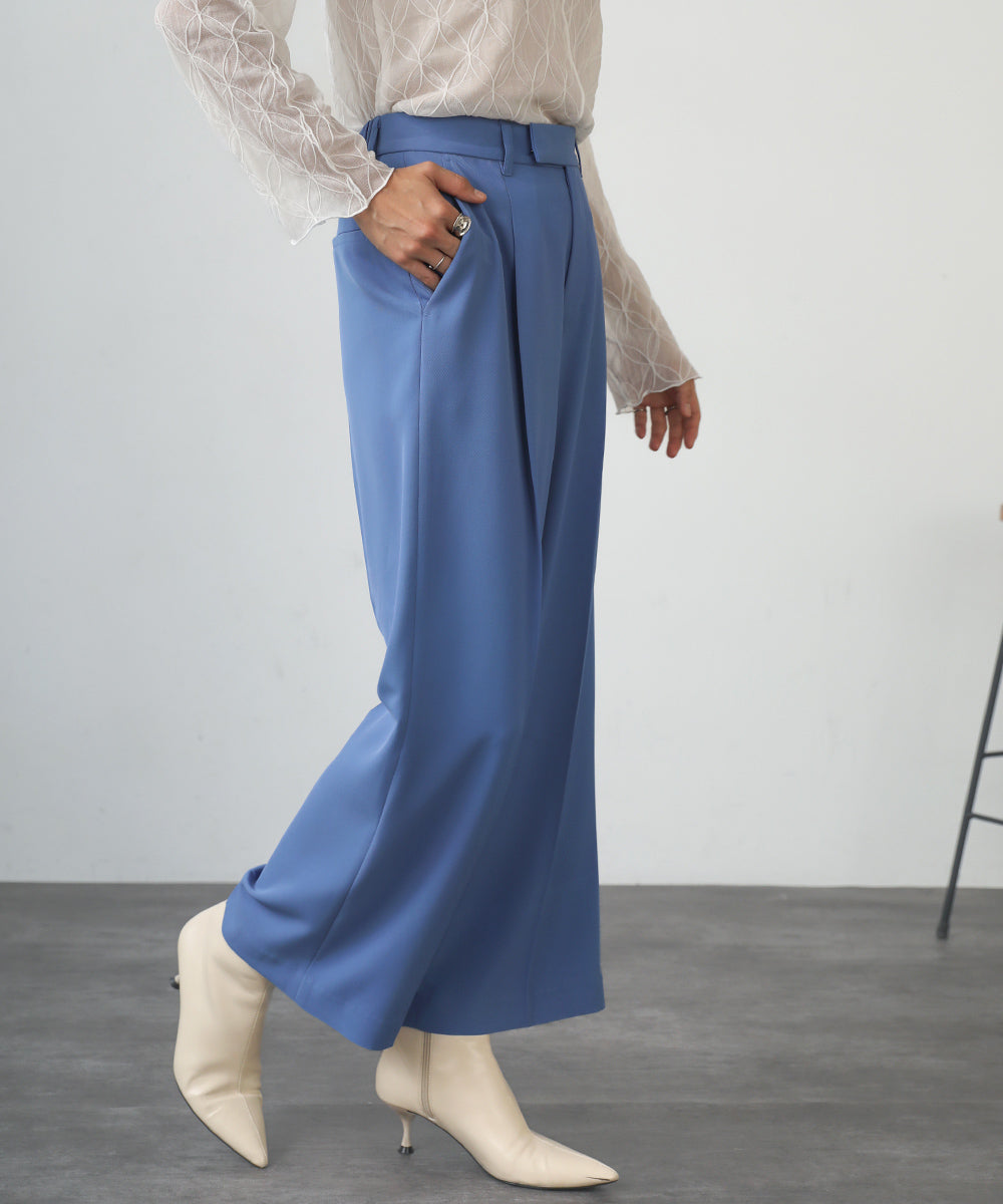 [LOOK掲載]ストレートカラーパンツ