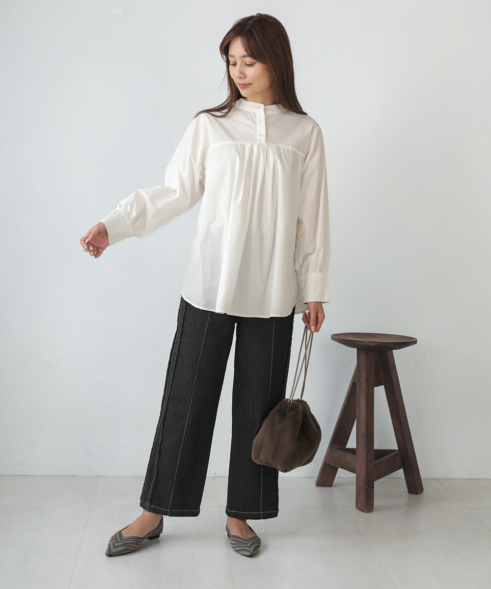 [LOOK掲載]前後2WAYブラウス