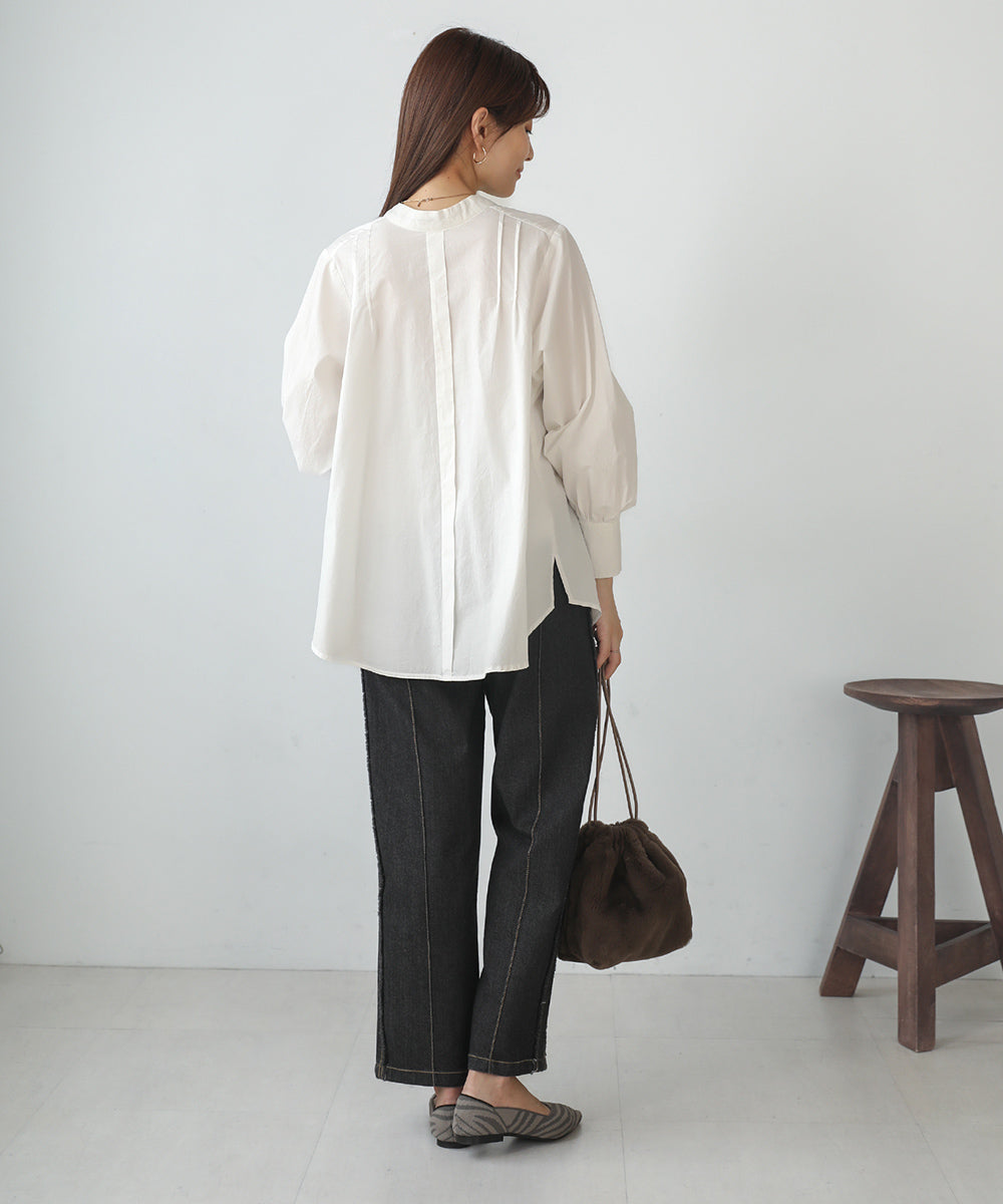 [LOOK掲載]前後2WAYブラウス
