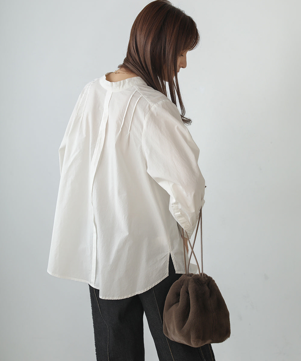 [LOOK掲載]前後2WAYブラウス