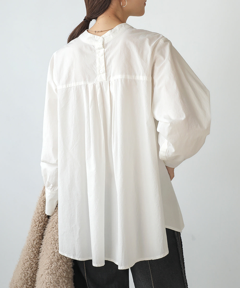 [LOOK掲載]前後2WAYブラウス