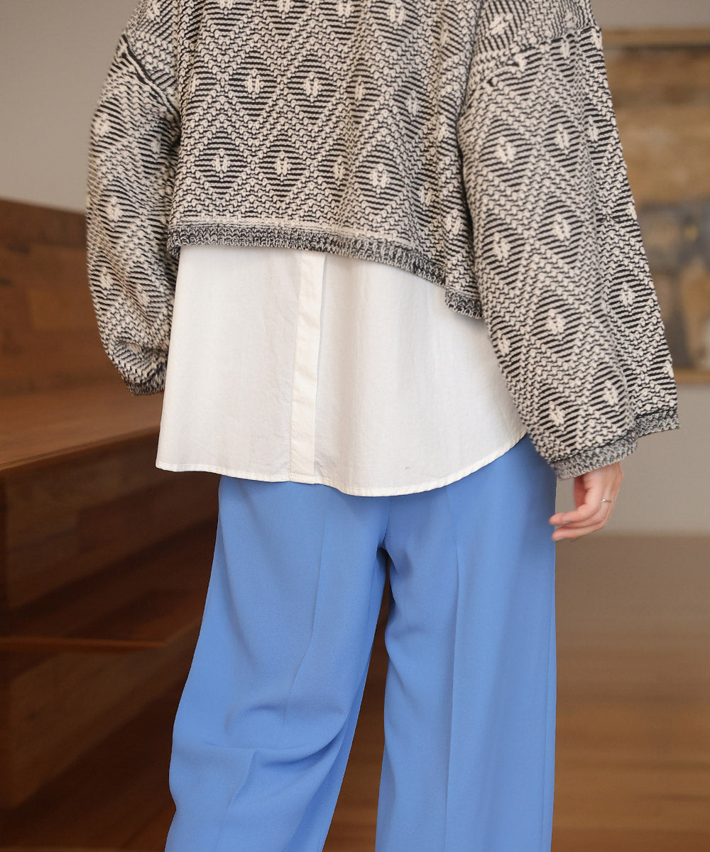[LOOK掲載]前後2WAYブラウス