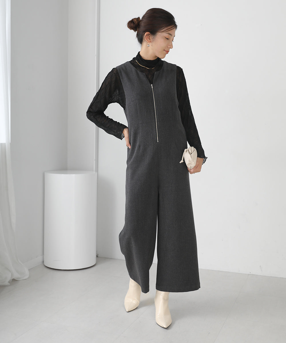幾何学柄シアーインナー
