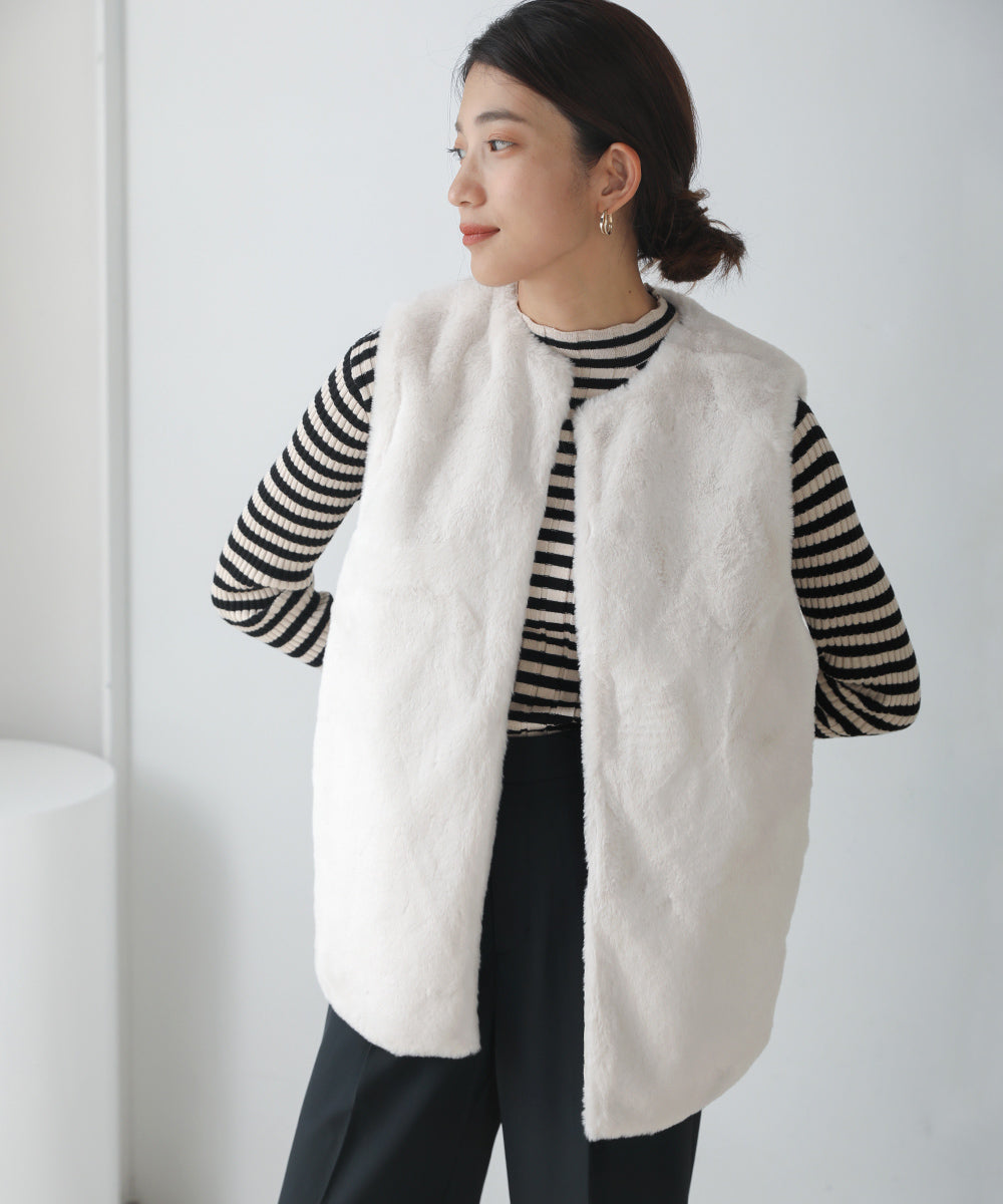 [新色追加/LOOK掲載]ヒートサイド異ピッチプルオーバー