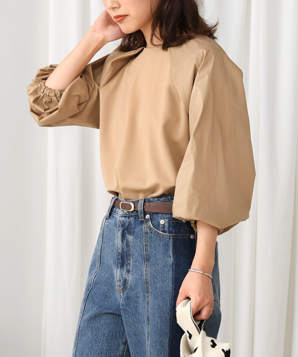 ブラウスライクカットソー