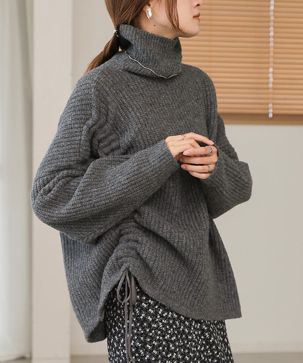 side drost over knit