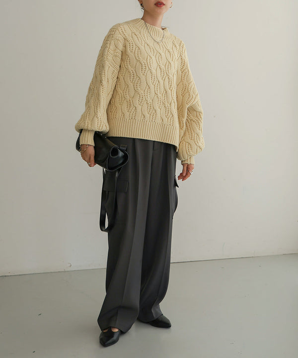 cable knit tops