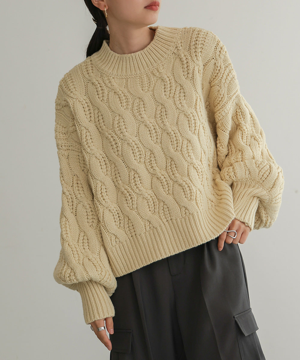 cable knit tops
