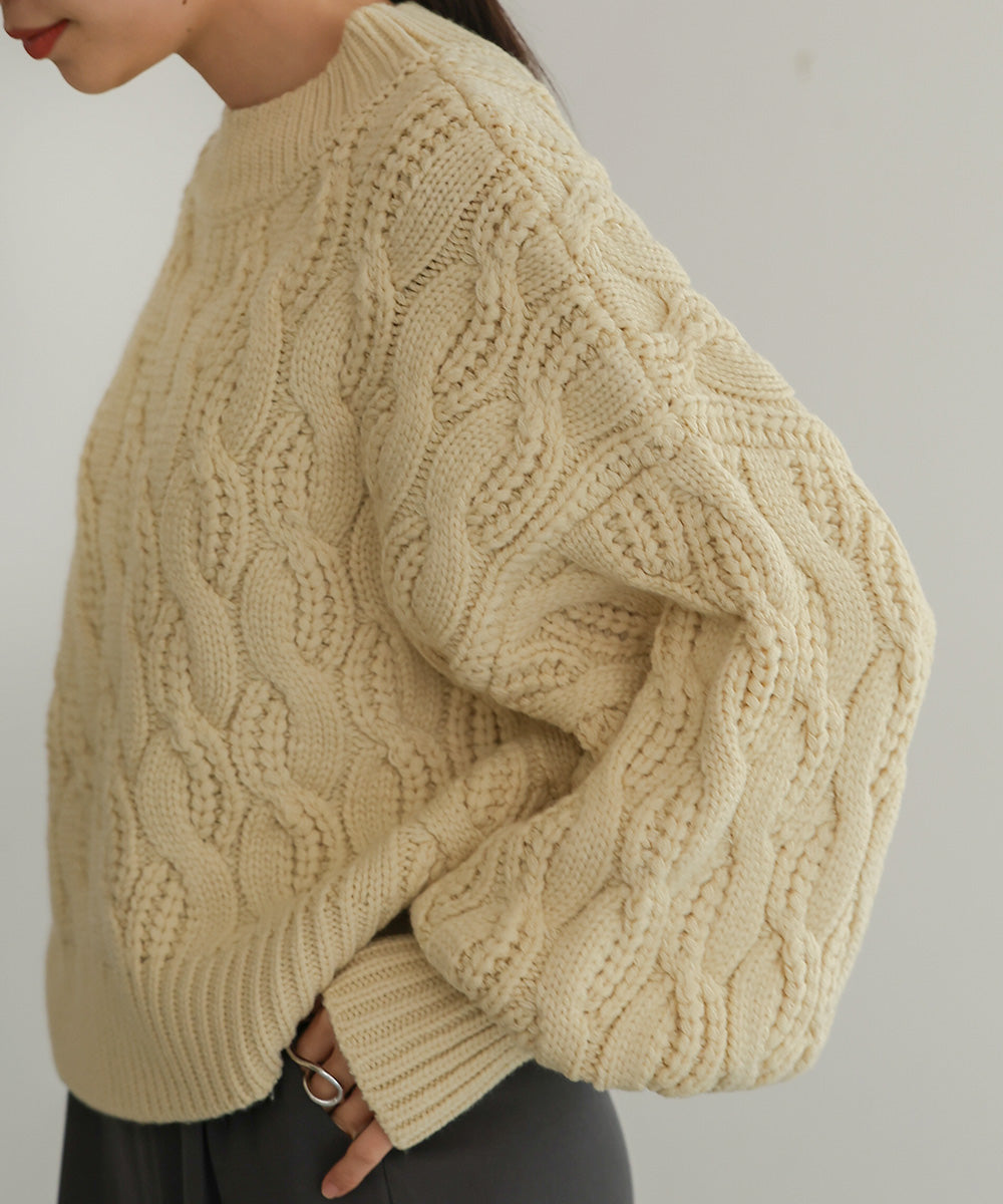 cable knit tops