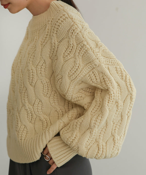 cable knit tops