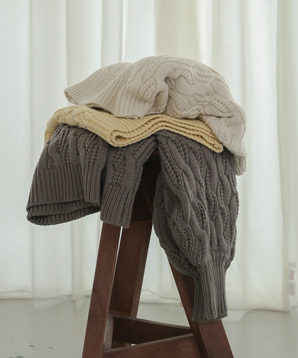 cable knit tops