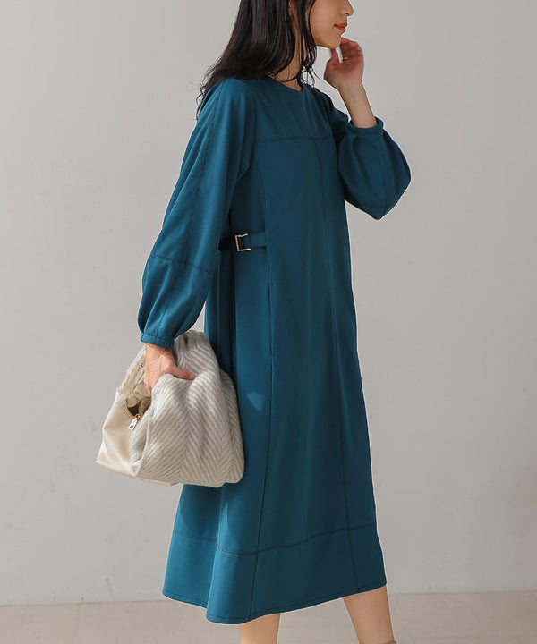 ステッチ切替ワンピース