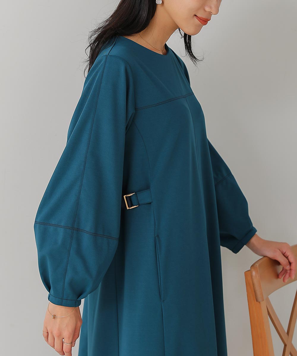 ステッチ切替ワンピース