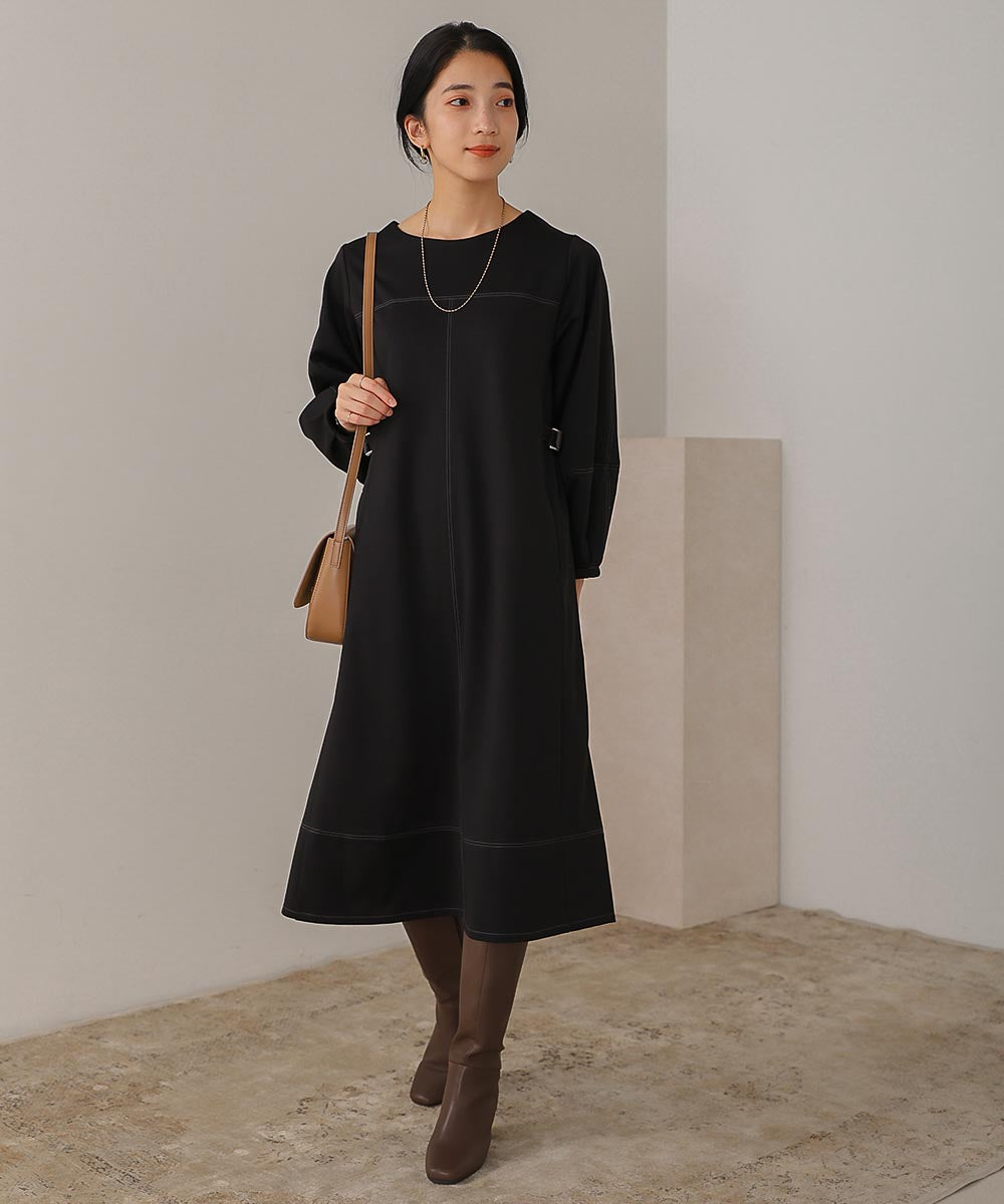 ステッチ切替ワンピース