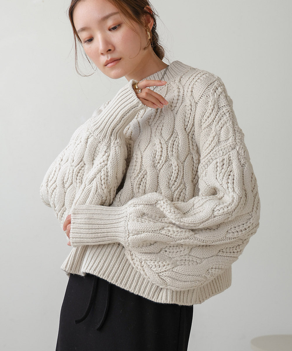cable knit tops