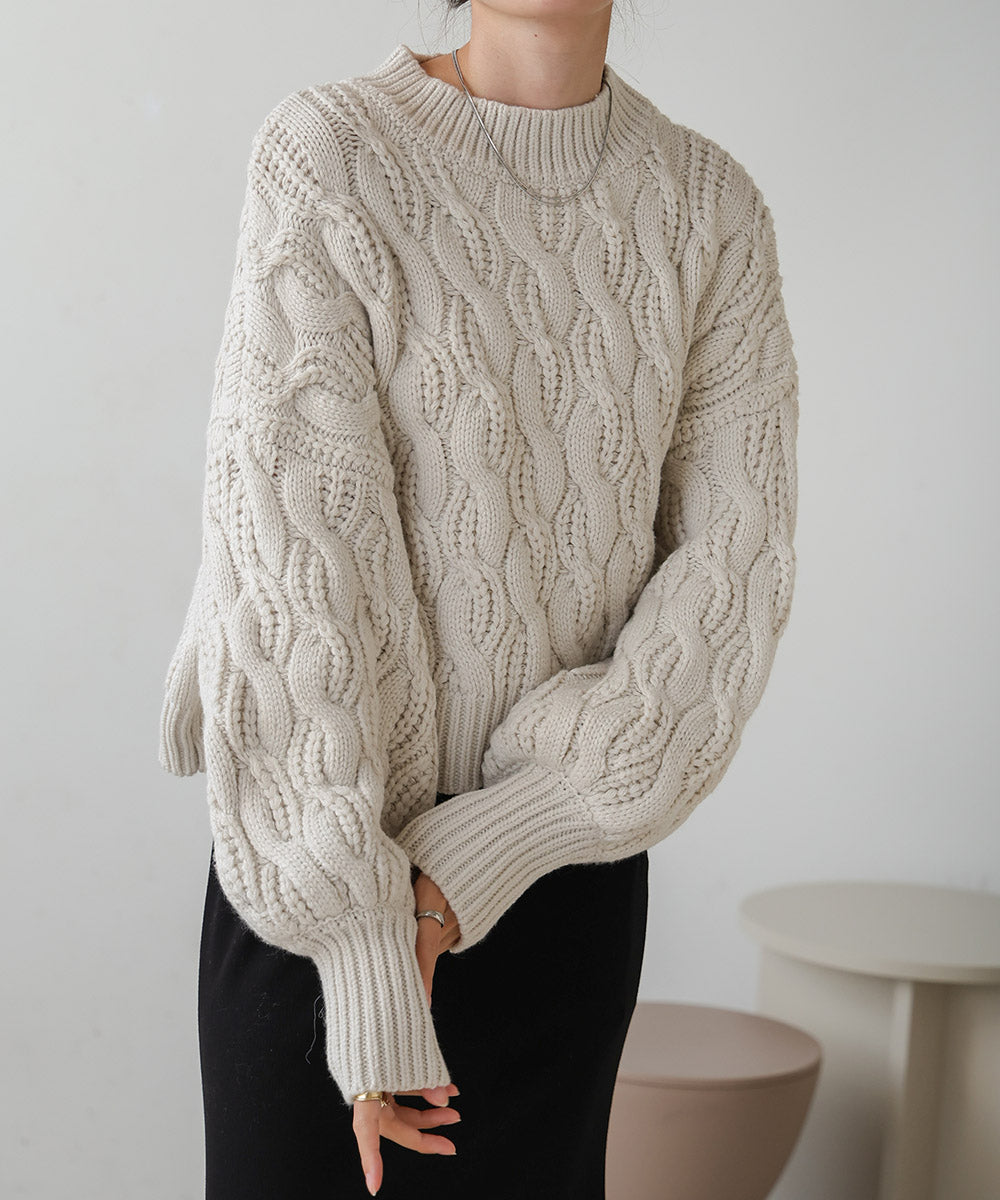 cable knit tops