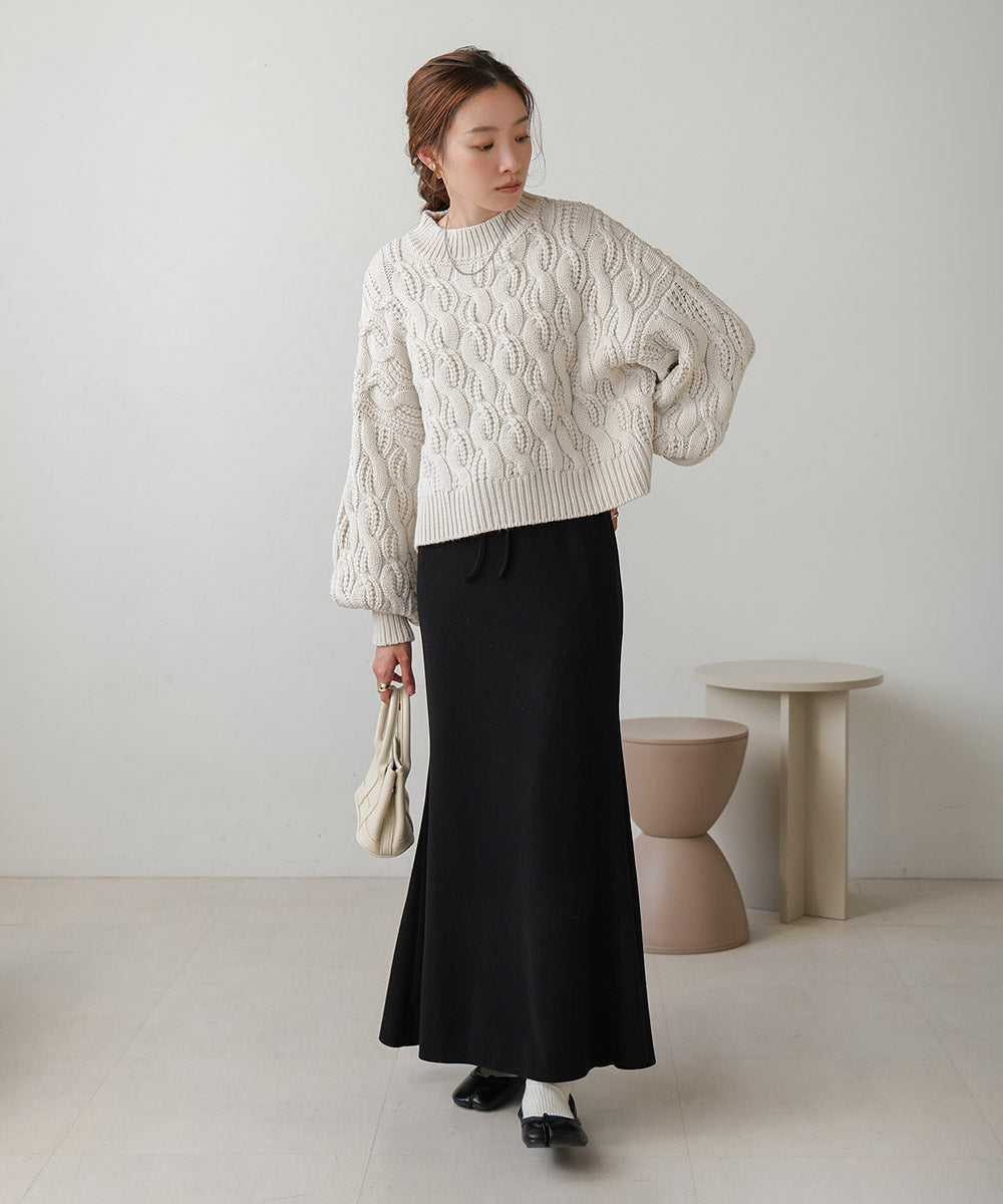 cable knit tops