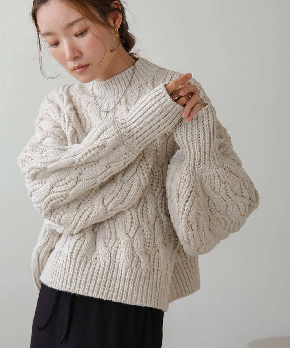 cable knit tops