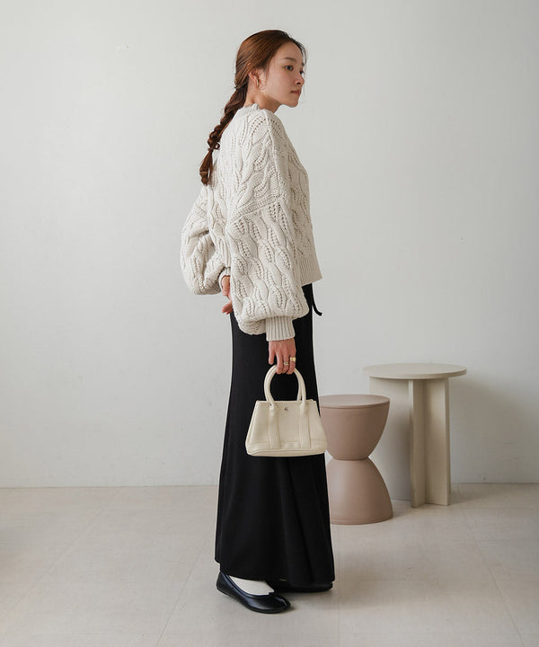 cable knit tops