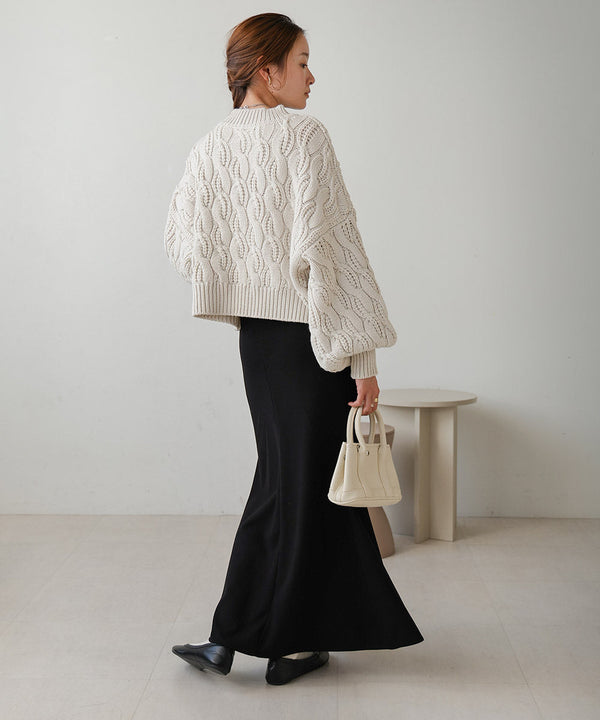 cable knit tops