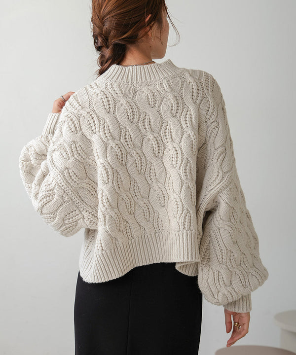 cable knit tops
