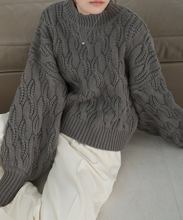 cable knit tops