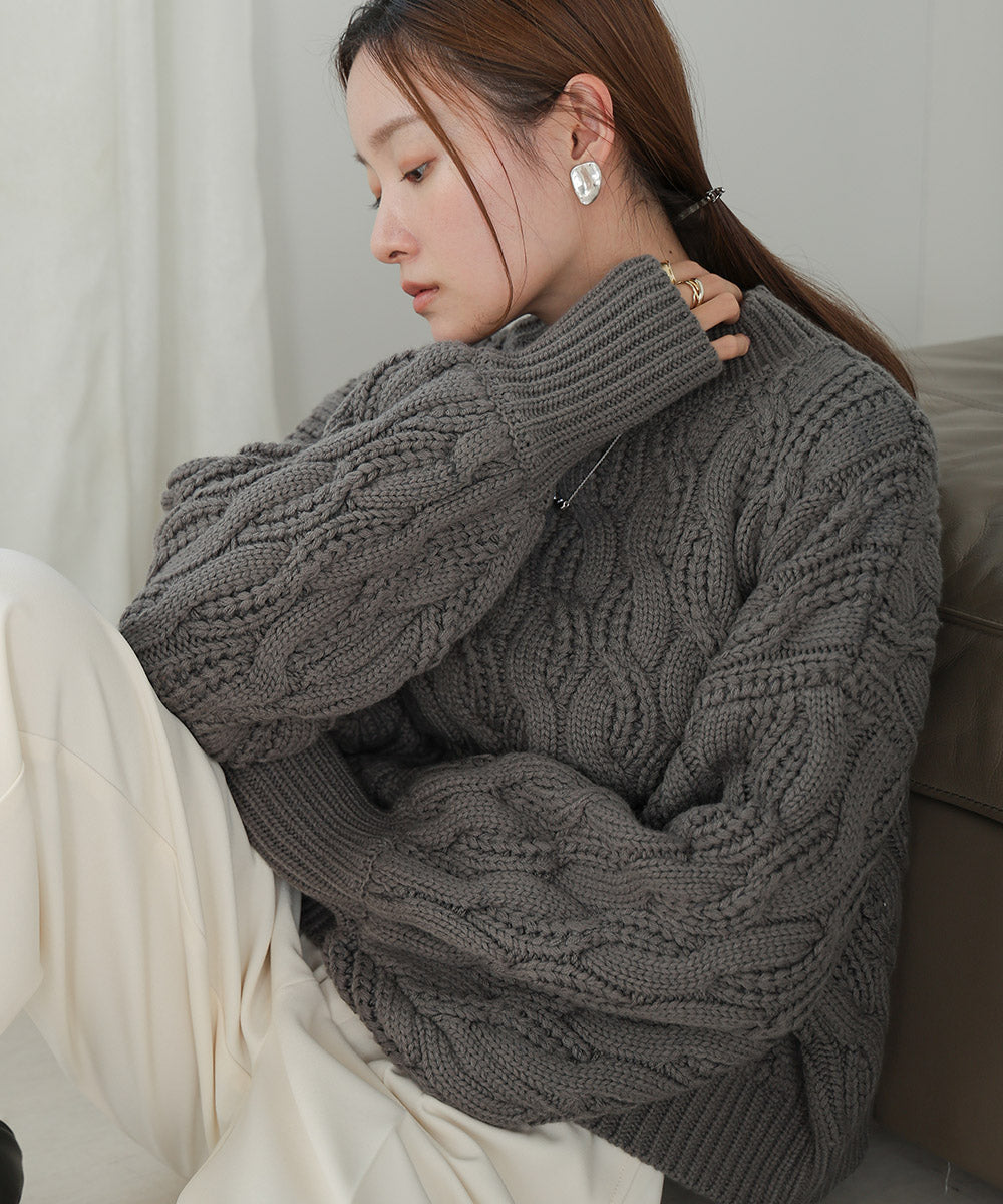 cable knit tops