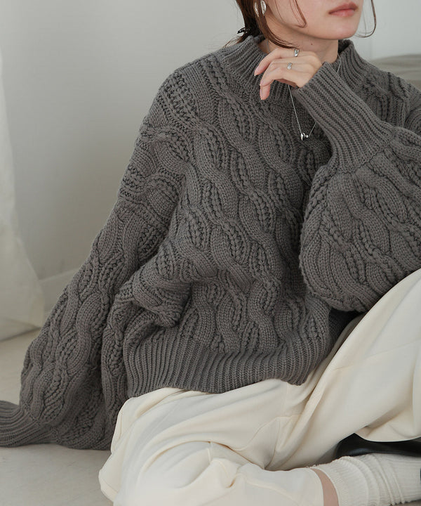 cable knit tops