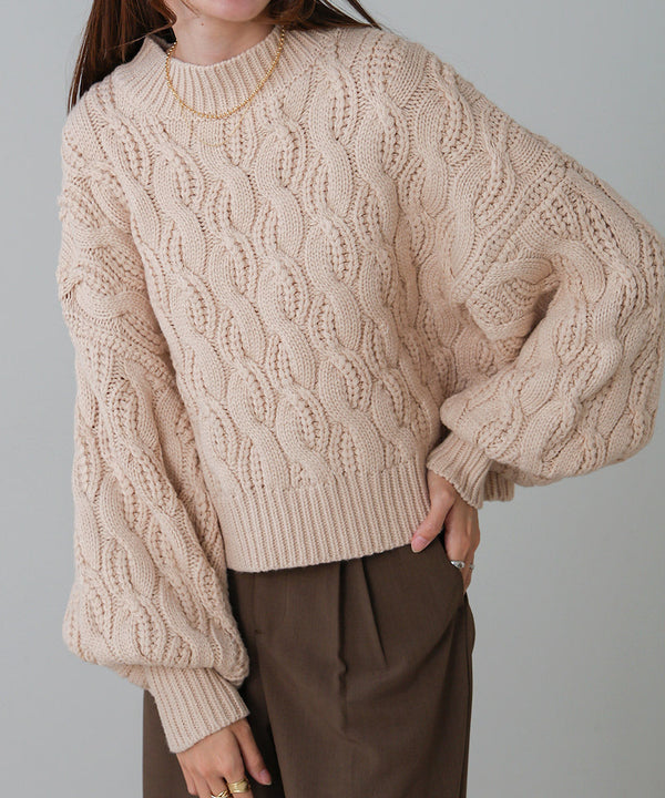 cable knit tops
