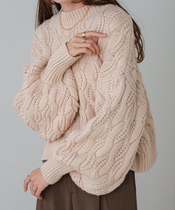 cable knit tops
