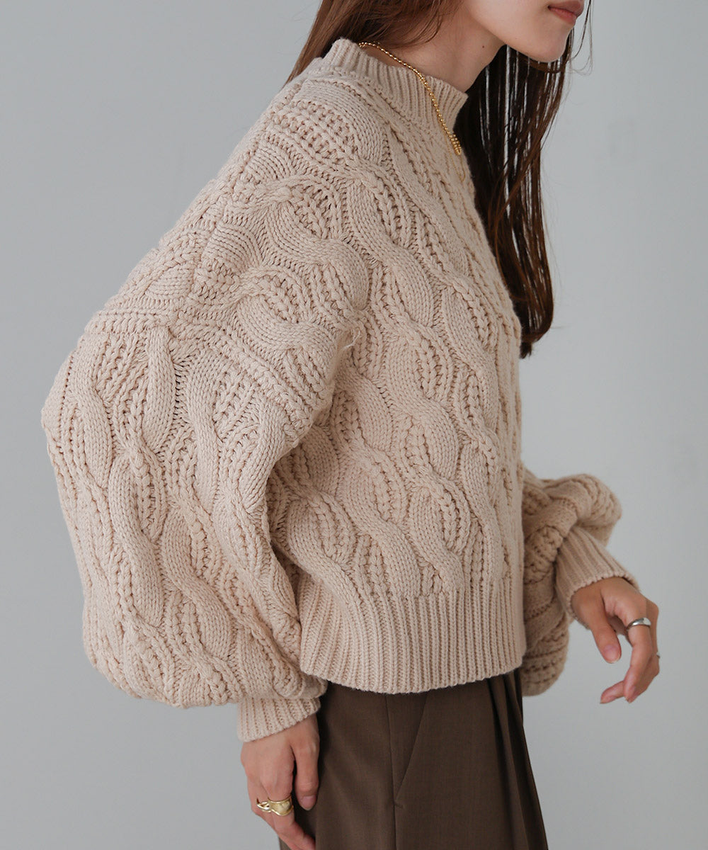 cable knit tops