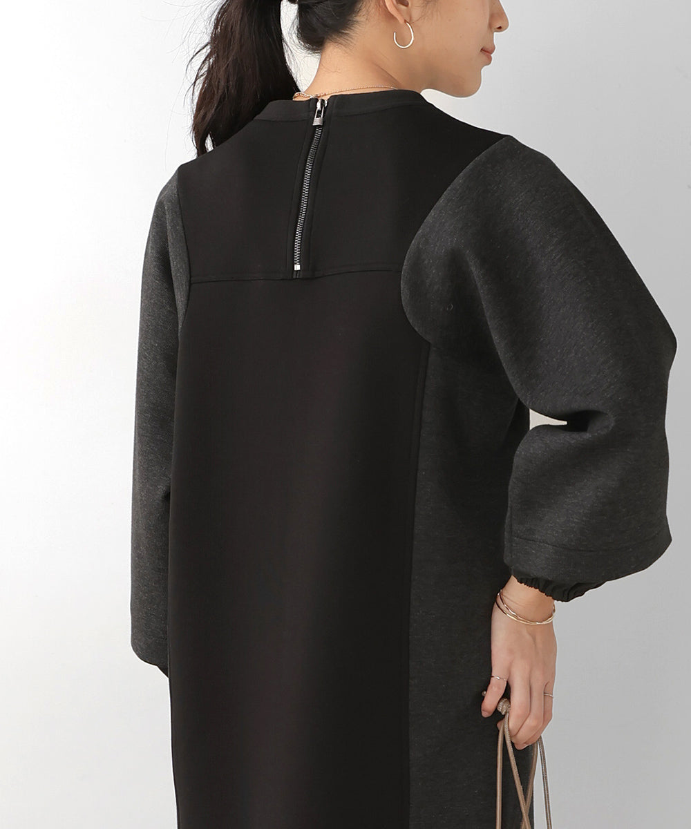 バイカラーワンピース