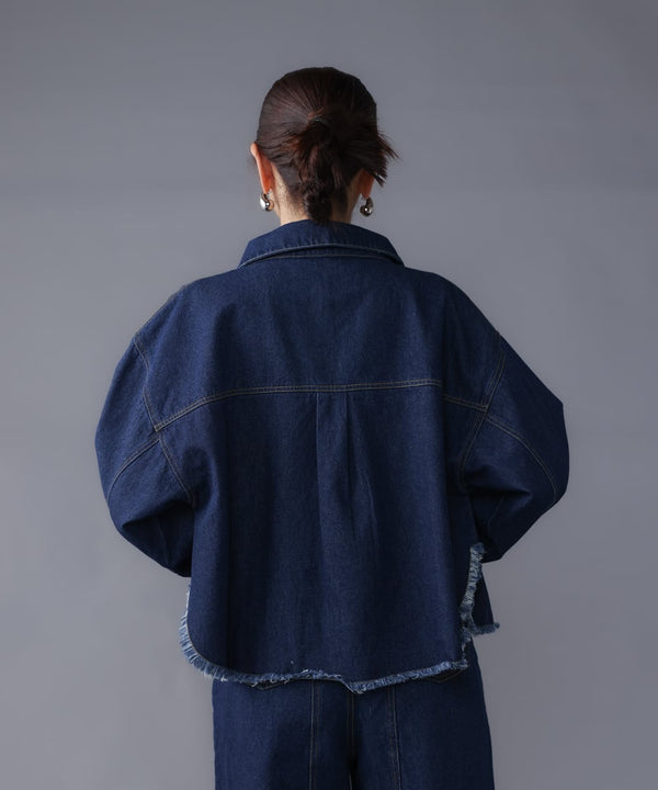 FRINGE DENIM JACKET（ﾌﾘﾝｼﾞﾃﾞﾆﾑｼﾞｬｹｯﾄ）