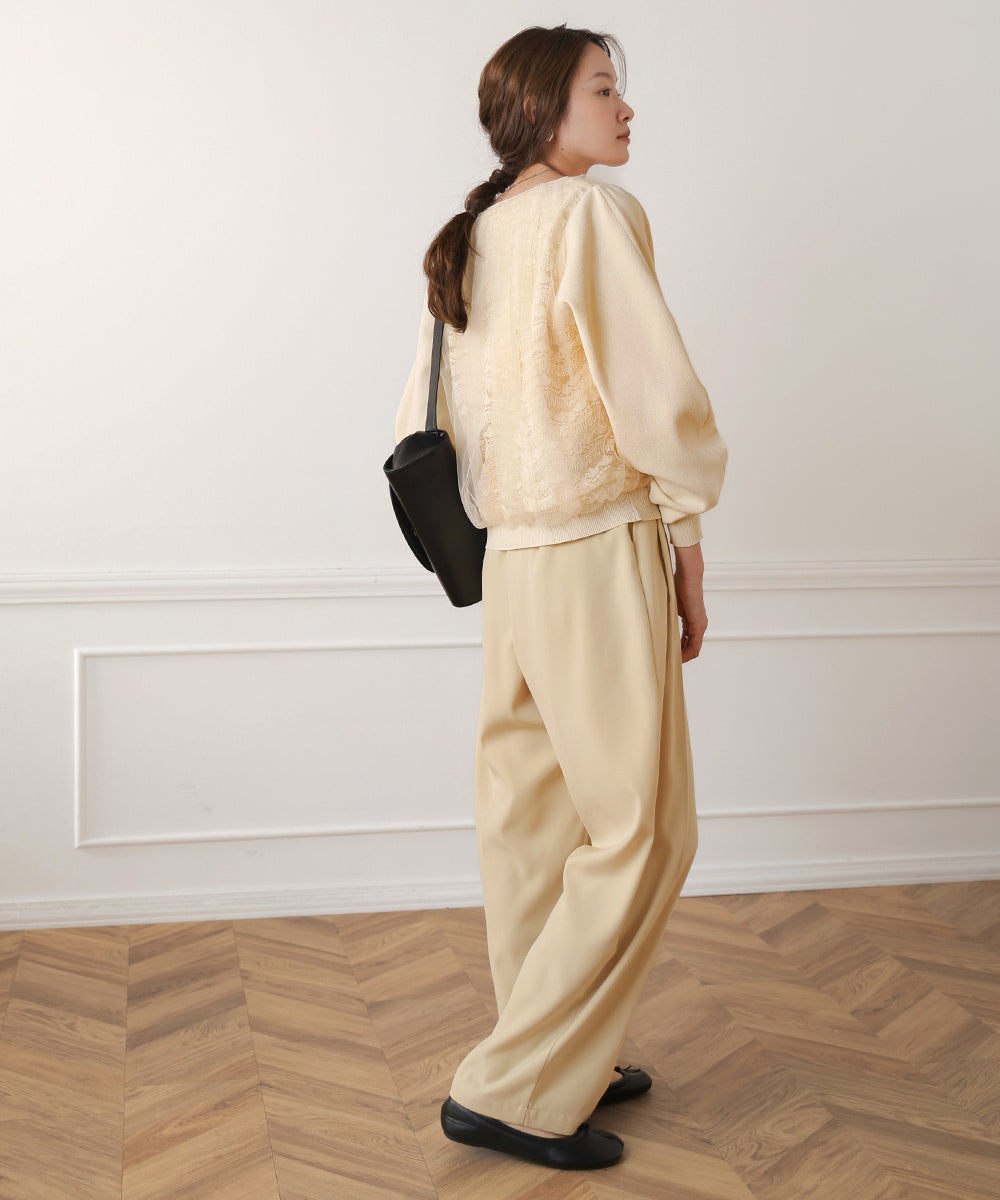 レースチュールカーディガン