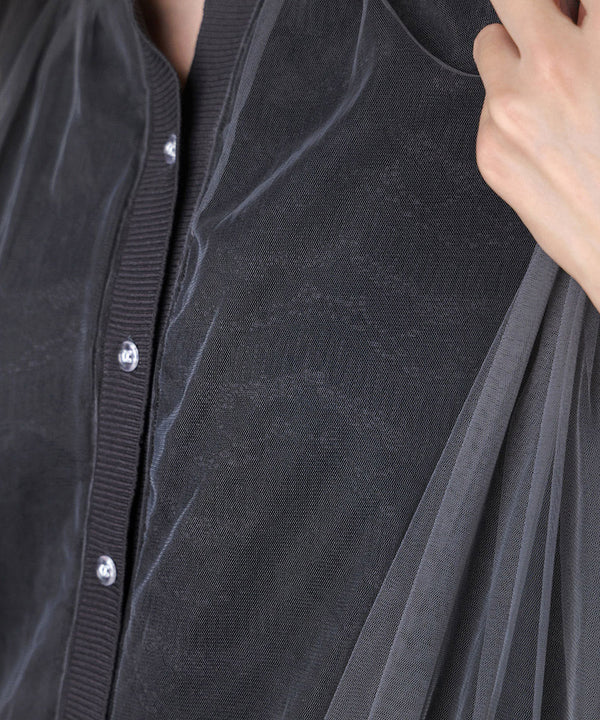 レースチュールカーディガン