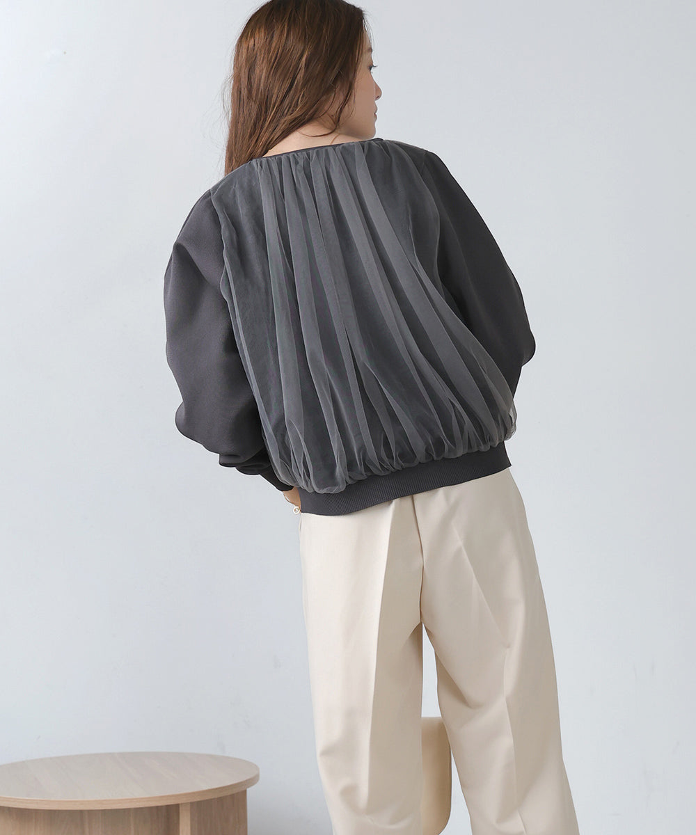 レースチュールカーディガン