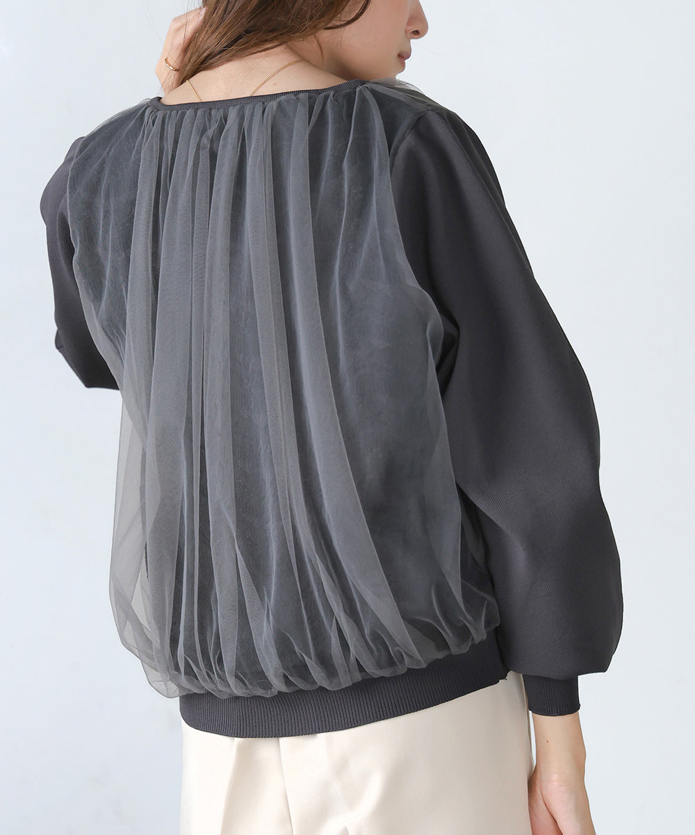 レースチュールカーディガン