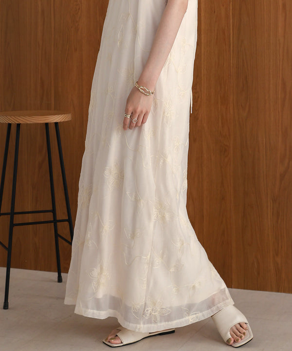 EMBROIDERED CAMI DRESS
