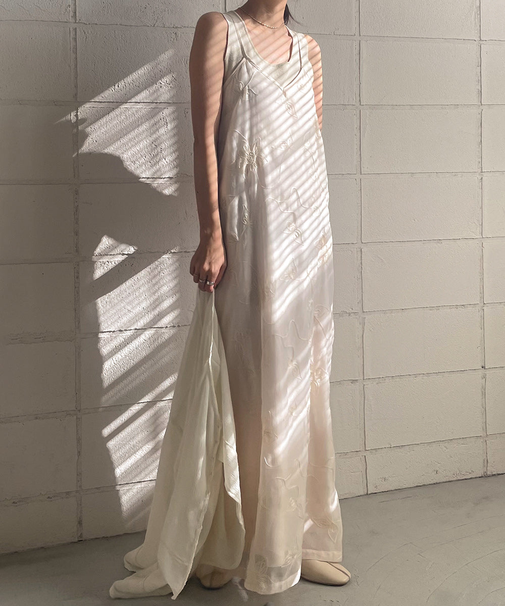 EMBROIDERED CAMI DRESS